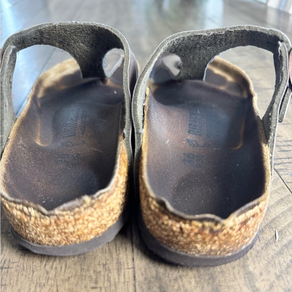 Birkenstock Brown Sandals Cork Midsole Comfort - Picture 6 of 9